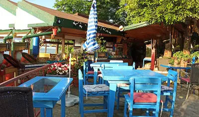 Sera botanik bahçe restoran
