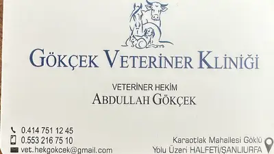 Halfeti gökçek Veteriner kliniği